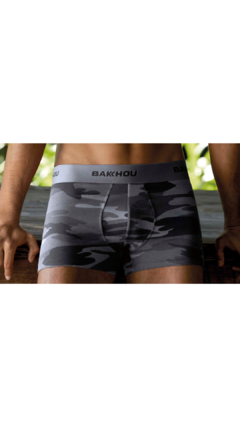 BA2043-Boxer algodón y lycra. Estampado Camuflado, elásti - comprar online