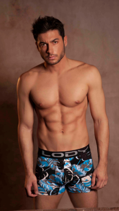 LM868-Boxer de alg. lycra estampado