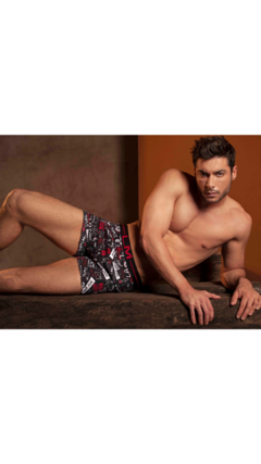 LM938-BOXER DE ALG.LYCRA ESTAMPADO LODYBOMB.