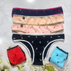BO780-Vedetina de algodón & lycra estampada