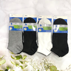 MD728-Medias soquetes de hombre pack x 3