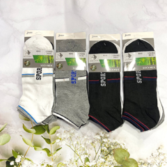 MD729-Medias soquetes de hombre pack x 3