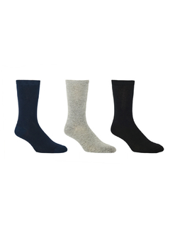 CO3020U-MEDIAS 1-2 caña - negro,azul,gris