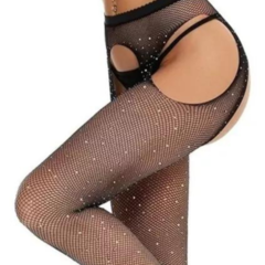 VS334 MEDIAS DE RED CON STRASS Y PORTALIGAS