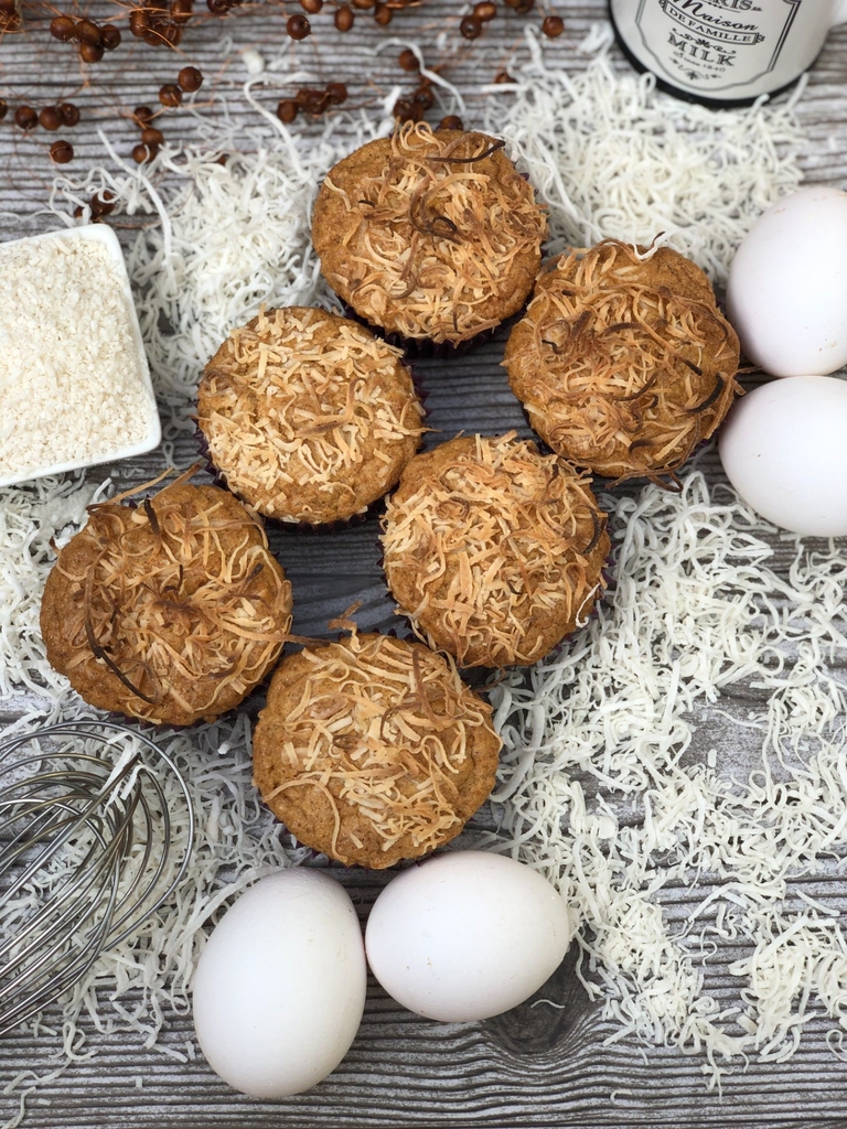 Muffins Keto de Coco By Repostería Bebé Damian