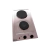 Anafe Eléctrico 2 Hornallas Acero SP132K MEFF