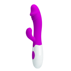 Vibrador Recarregável com Detalhe de Glande, Estimulador Clitóriano em Forma de Botão de Flor, 2 Motores-Pretty Love - comprar online