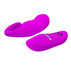 Imagem do Vibrador Casal 12 Vibrações com Controle Tiffany - Pretty Love