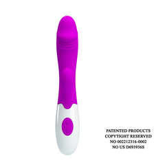 Vibrador Recarregável com Detalhe de Glande, Estimulador Clitóriano em Forma de Botão de Flor, 2 Motores-Pretty Love - comprar online
