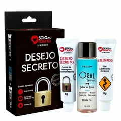 Kit Desejo Secreto Com 3 Géis Funcionais Linha Saia da Rotina - Pessini
