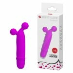 Mini Vibrador Siliconado C/ Esferas Massageadora - Pretty Love - Goddard