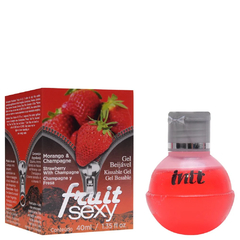 Gel Comestível Fruit Sexy Sabores 40ml - Intt na internet