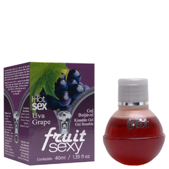 Gel Comestível Fruit Sexy Sabores 40ml - Intt - loja online