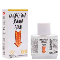 Gel Oral Quero Sua Língua Aqui - Segred Love