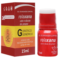 Relaxana Gel para Massagem 15ml - Segred Love