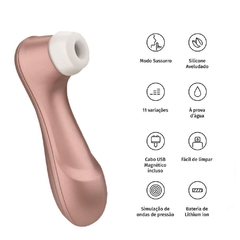 Satisfyer Pro 2 com 11 Ondas De Pressão na internet