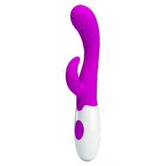 Vibrador Com Estimulador Clitoriano 7 Vibrações Arthur - Pretty Love - loja online
