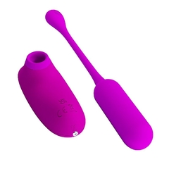 Vibrador Ponto G e Estimulador Clitóris Ondas de Pressão Curupira - Pretty Love na internet