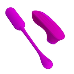 Vibrador Ponto G e Estimulador Clitóris Ondas de Pressão Curupira - Pretty Love - Feirão do Prazer