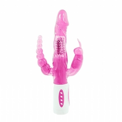 Vibrador Rotativo Triplo 3 Motores 12 Vibrações - Pretty Love