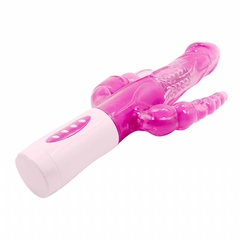 Vibrador Rotativo Triplo 3 Motores 12 Vibrações - Pretty Love - Feirão do Prazer