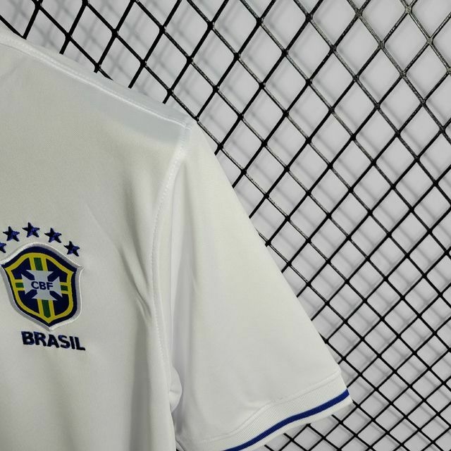 Camisa Polo Do Brasil Nike Branco Gb Imports