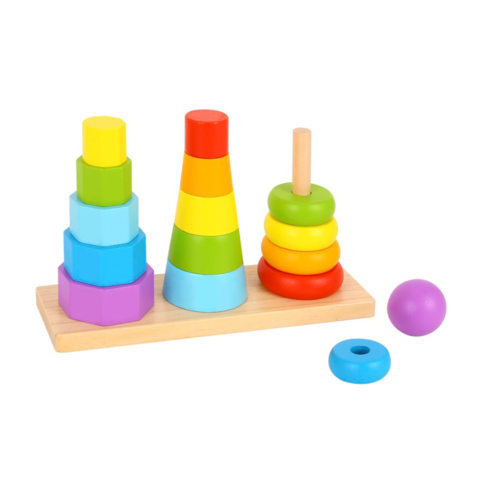 Torre do Leãozinho em Madeira - Babebi - Mit Kids - Brinquedos Educativos e  Criativos