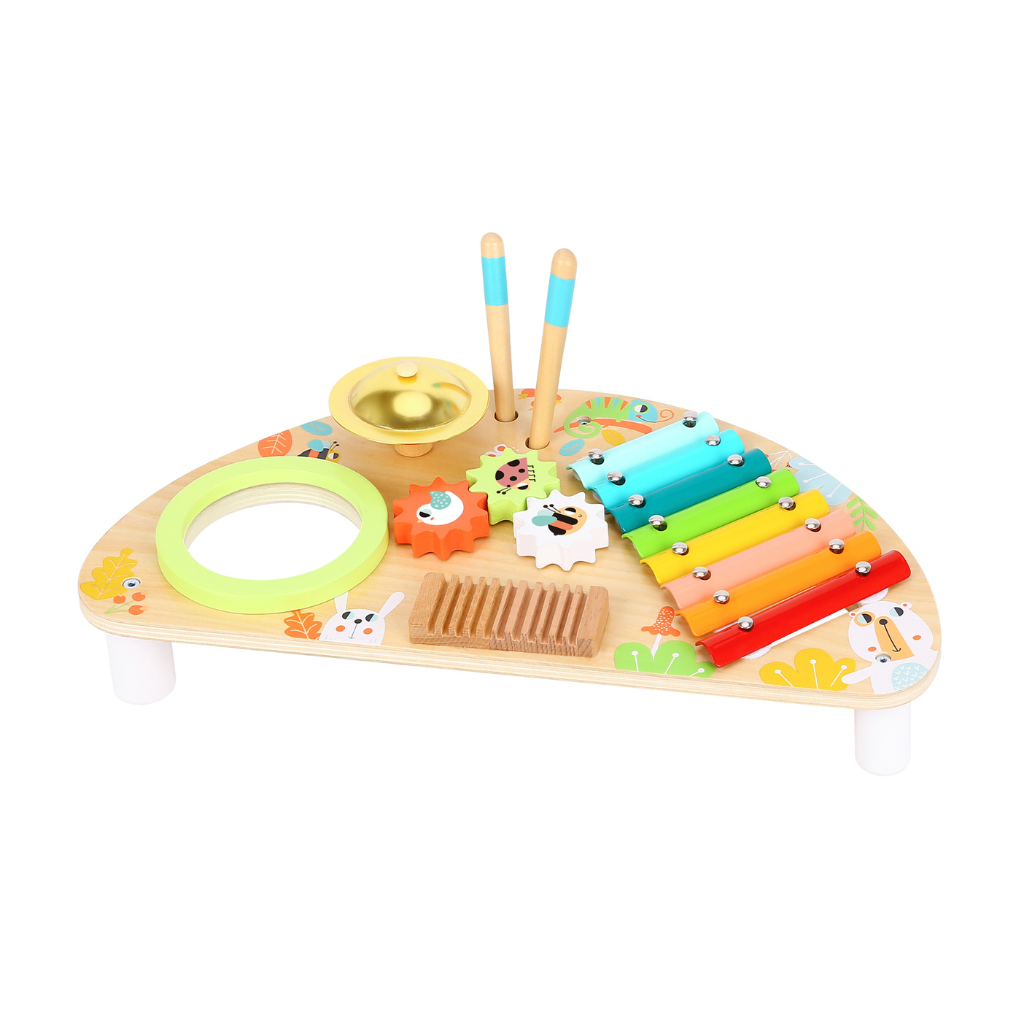 Início do estudo educacional brinquedo do bebê mesa montessori inglês  diálogo jogo de música crianças instrumento musical aprendizagem mesa  brinquedo - AliExpress