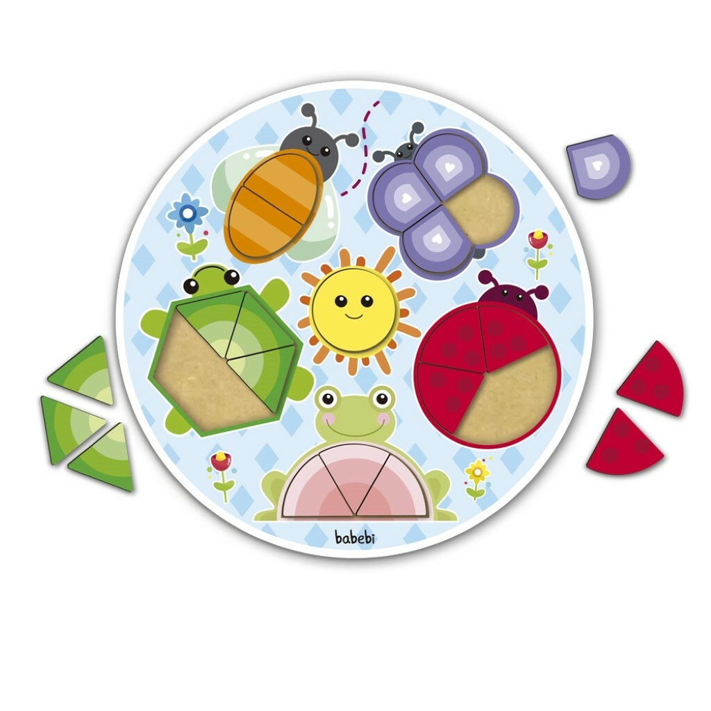 Brinquedo de quebra-cabeça geométrico, habilidades básicas Brinquedo de  quebra-cabeça de uso fácil Desenvolver criatividade para casa Escola para  jardim de infância(ZKB-Montessori Fun Jigsaw): : CD e Vinil