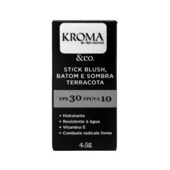 Mini stick blush, batom e sombra FPS 30 FPUVA10 - Terracota - comprar online