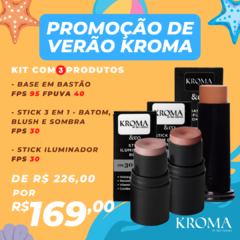 Kit KROMA com 3 produtos