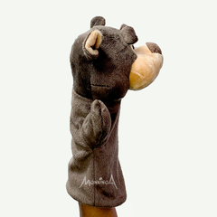Fantoche Urso | Pelúcia Animal - monkinoa