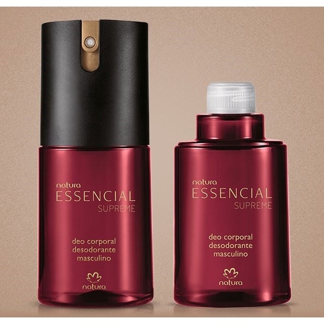 Desodorante Corporal Essencial Supreme 100ml Spray Natura