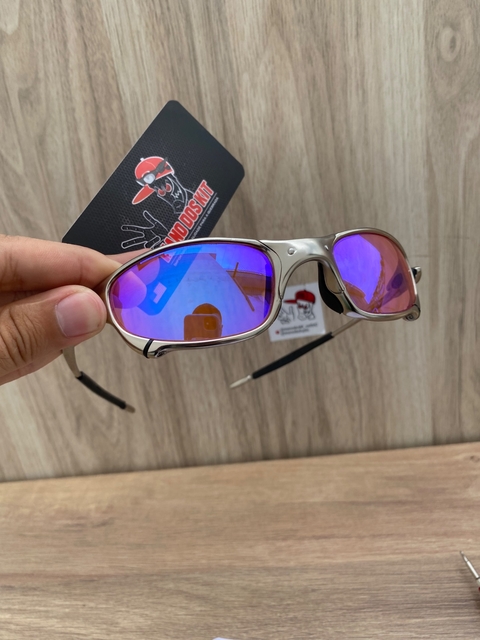 Óculos Oakley Juliet Plasma Lentes Photochromic Custom Kit Red - Rabello  Store - Tênis, Vestuários, Lifestyle e muito mais