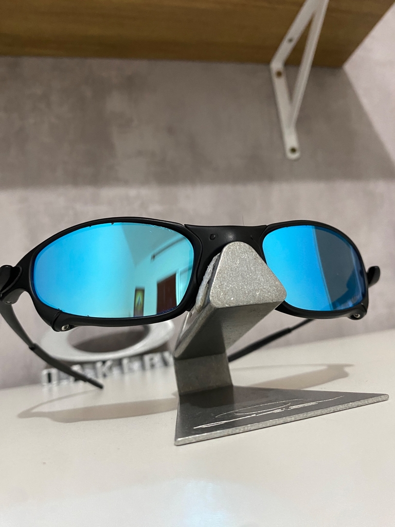 Juliet Carbon lentes Icethug Kit Azul - Mano dos Kit