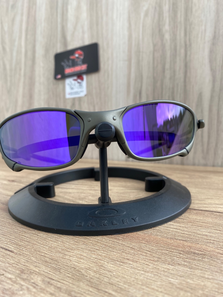 Oculos Oakley Thump Juliet xmetal Preta + 2 lentes em Promoção na