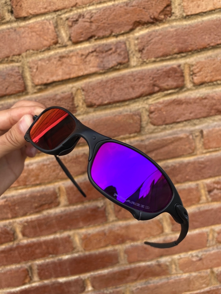 Oakley Juliet Carbon Ruby Iridium Sunglasses