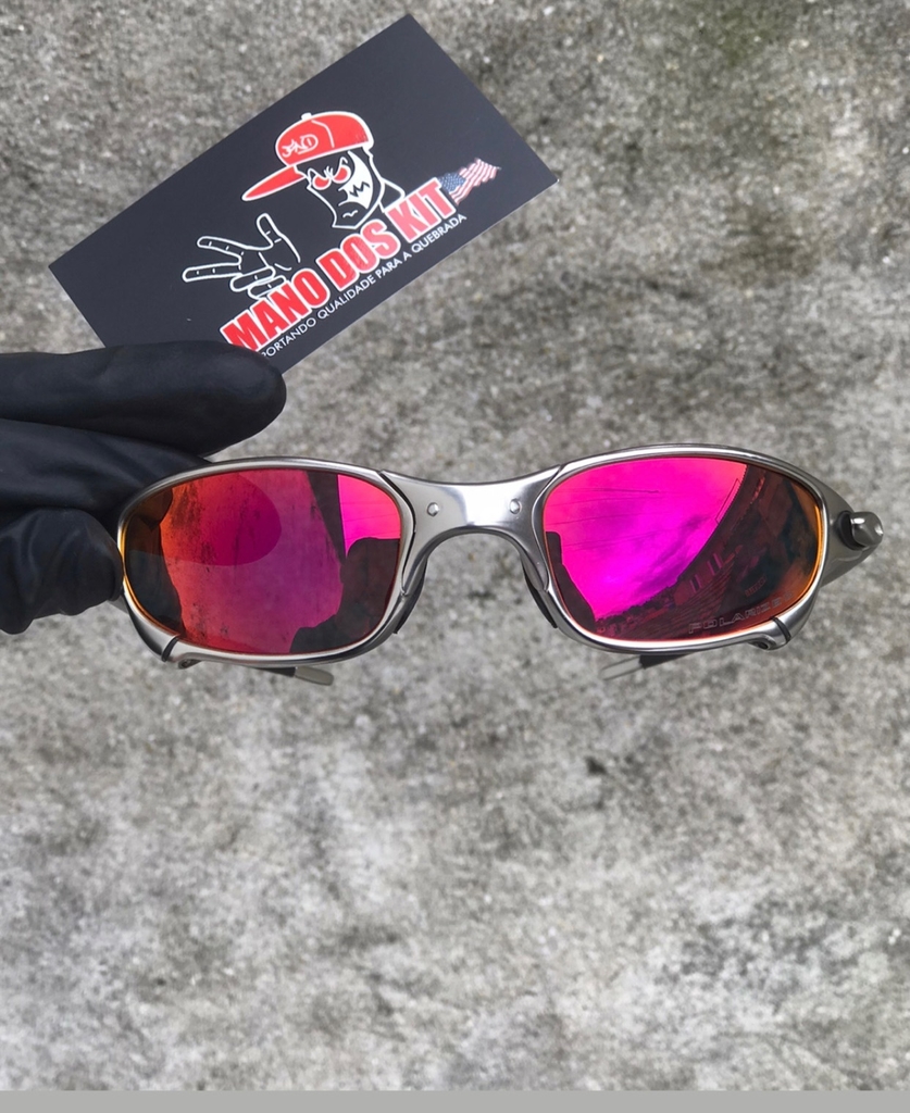 Juliet Plasma lentes custom Pink Kit preto