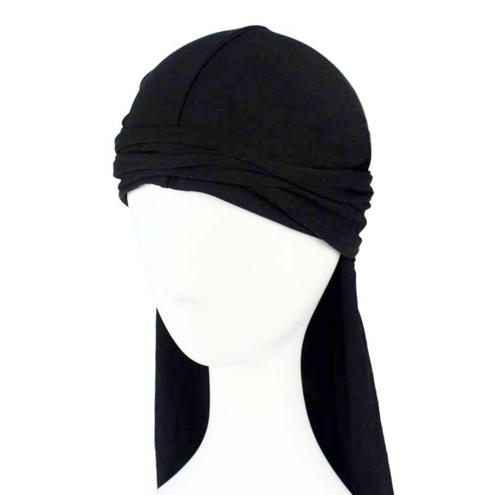 Homens De Cetim Elástico Boné Hip Hop Du Doo Pano Durag Perucas Turbante  Bandana Headwear Cor Sólida Longo Chapéu Gravata Feminina Para Baixo Cauda  14 Cores - Bonés Para Ciclismo - AliExpress