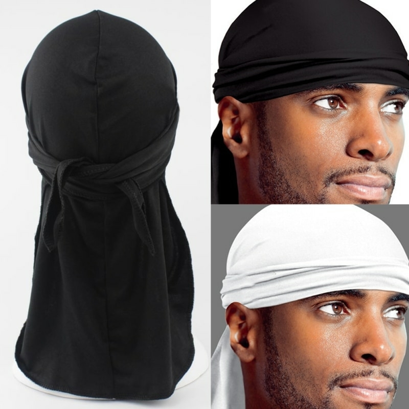 Bandana p/ Cabelo Dureg Durag dourada.