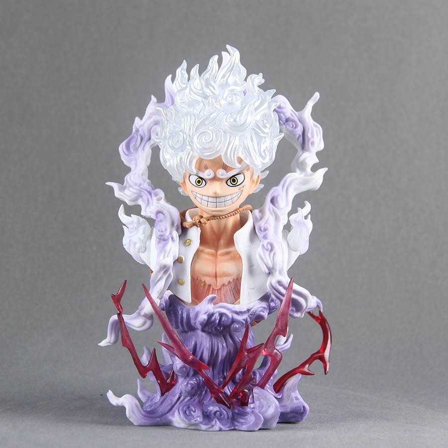 Estatueta 21cm One Piece Luffy Gear 5 - Mini Heroes