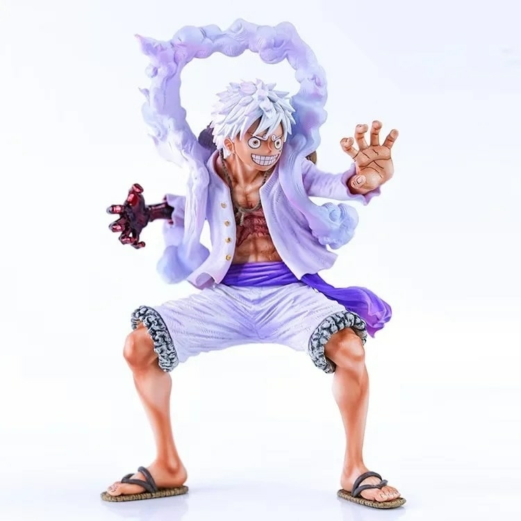 Estatueta 21cm One Piece Luffy Gear 5 - Mini Heroes