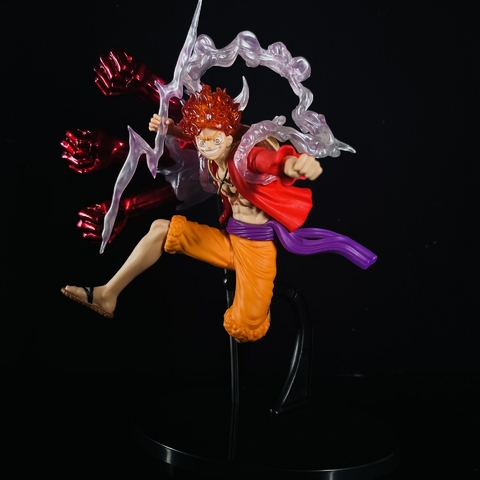 Estatueta 21cm One Piece Luffy Gear 5 - Mini Heroes