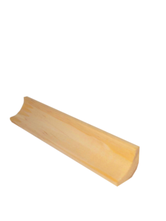 Rinconero liso N.14 (20x20 mm) pino natural
