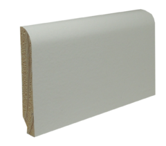 Zócalo liso N.231 (12x67 mm) laca blanca