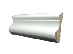 Contramarco moldurado N.326 (12x44 mm) base blanca