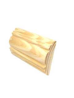 Friso moldurado N.45 (20x67 mm) pino natural