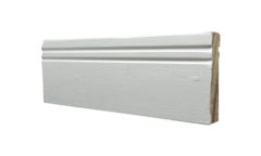 Zócalo recto moldurado N.458 (11.5x43 mm) base blanca