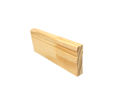 Zócalo recto moldurado N.458 (11,5x43 mm) pino natural