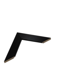 Chata negro satinado N565 (12x40 mm)